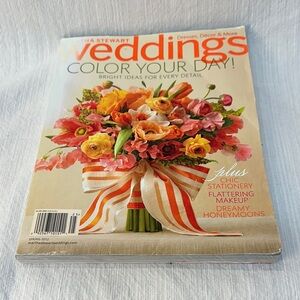 Martha Stewart Weddings Magazine Spring 2012